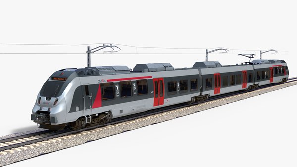 3D model Bombardier TALENT 2 Train Abelio - TurboSquid 2012919