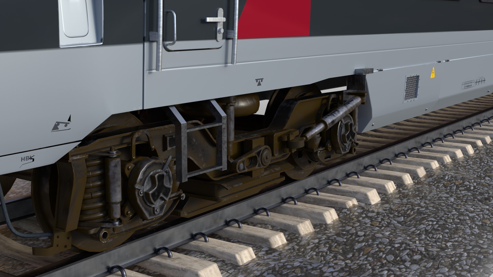 3D Model Bombardier TALENT 2 Train Abelio - TurboSquid 2012919