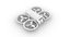 DJI Avata 2 - 3D 인쇄 가능 - STL - PBR Corona 렌더러 준비 완료 3D 모델