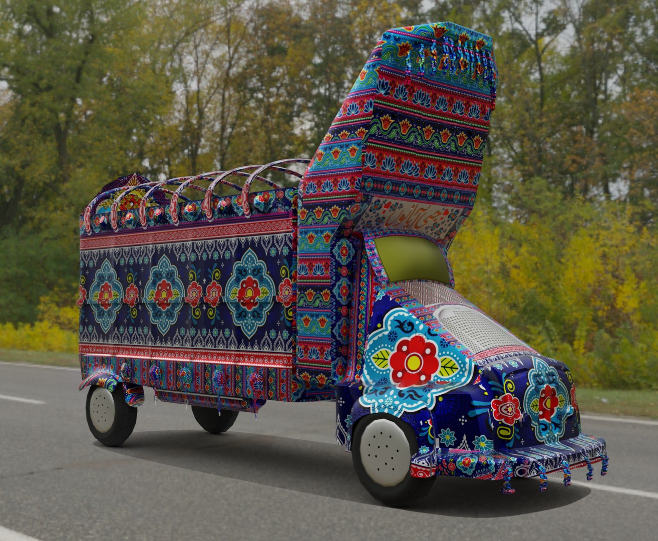 Pakistani truck 3D model https://p.turbosquid.com/ts-thumb/qS/EHIiwc/d6/1.1/png/1658849413/1920x1080/fit_q87/34b1448295fd331d9133124b6b670d375181a43a/1.1.jpg