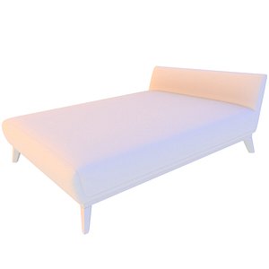 3D Modern Bed 11 model