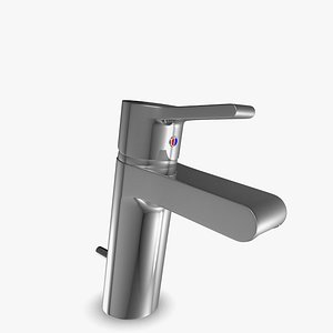 faucet bathroom c4d