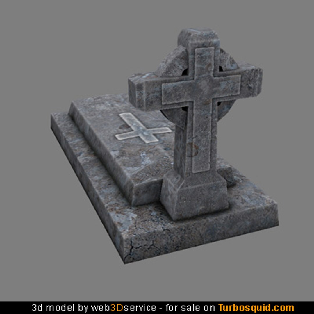Tomb Stone 3d Model