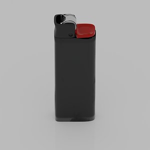 Realistic cricket lighter model