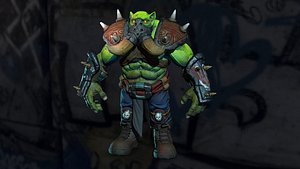 Stylized Ogre - Holerk 3D model
