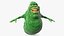 3D Ghostbusters Character Slimer T-pose