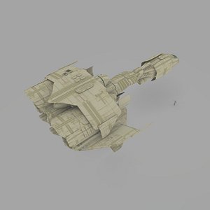 3d 408 shuttle model