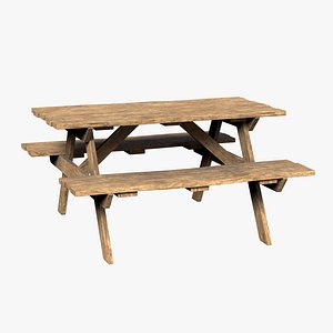 Old Picnic Table