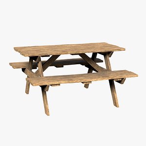 Old Picnic Table