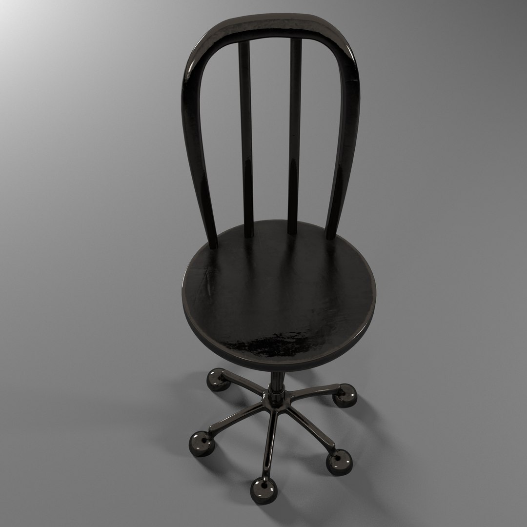 Metallic Chair 3D Model - TurboSquid 1303557