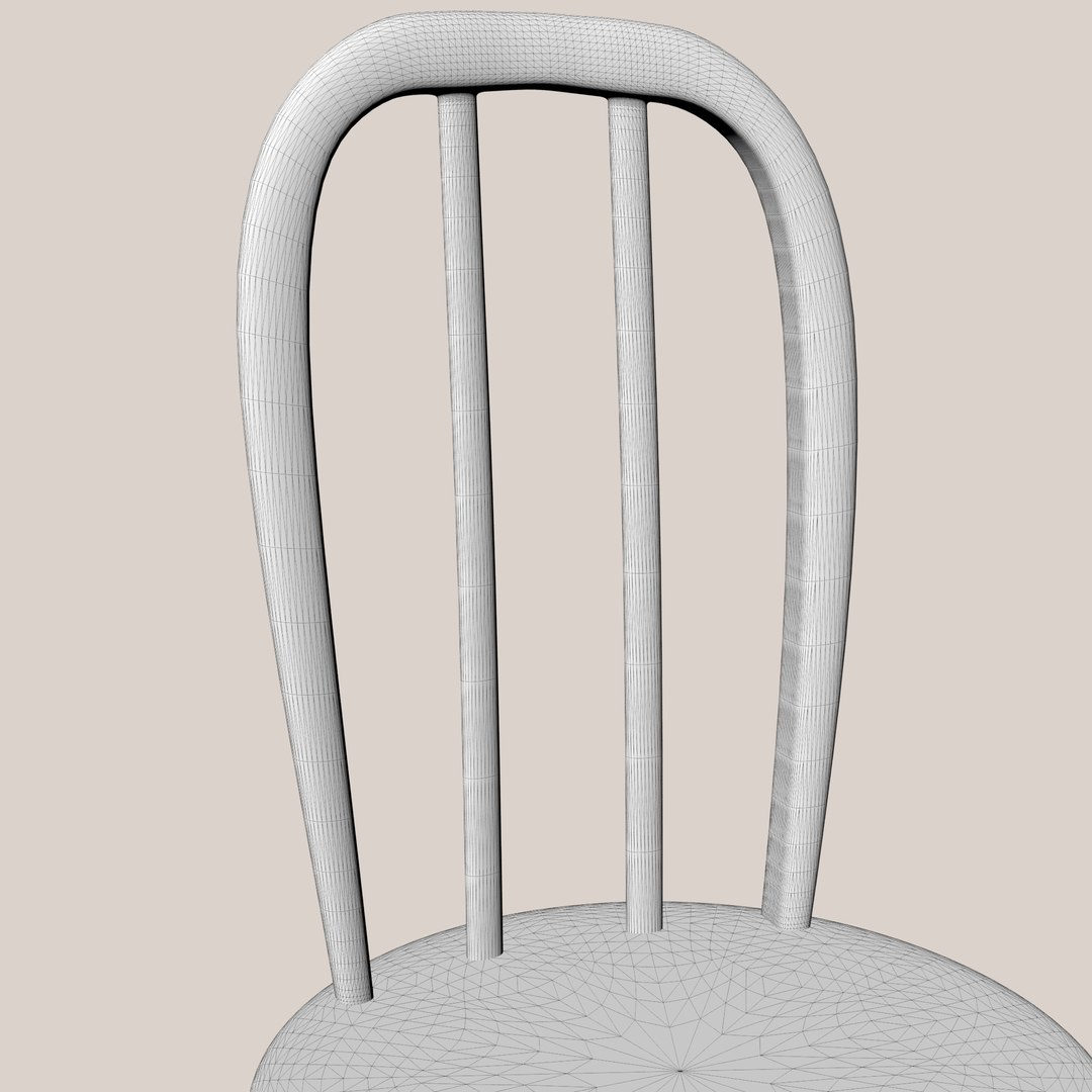 Metallic Chair 3D Model - TurboSquid 1303557