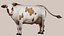 Cow Rigged