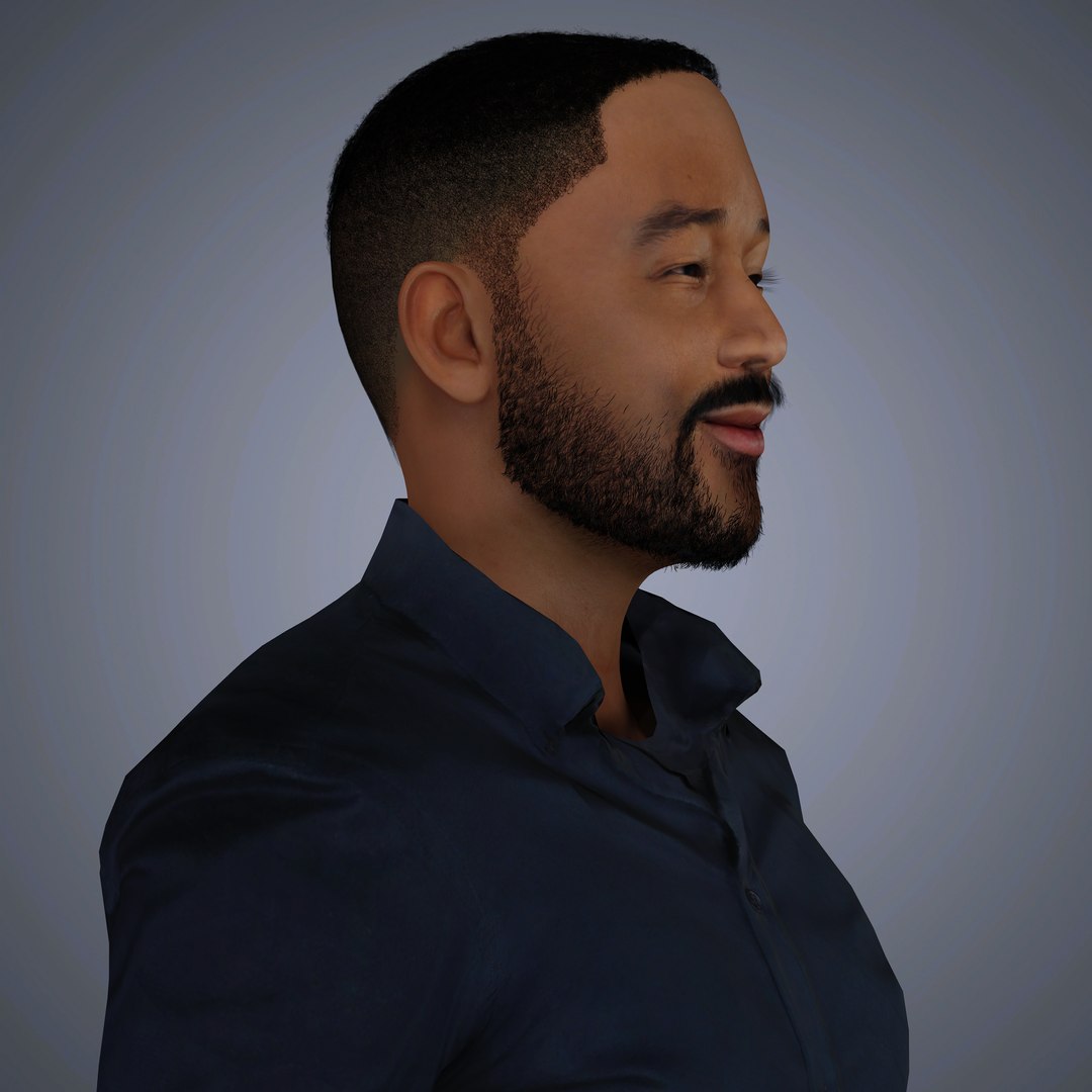 John Legend Character 3D Model - TurboSquid 2322607