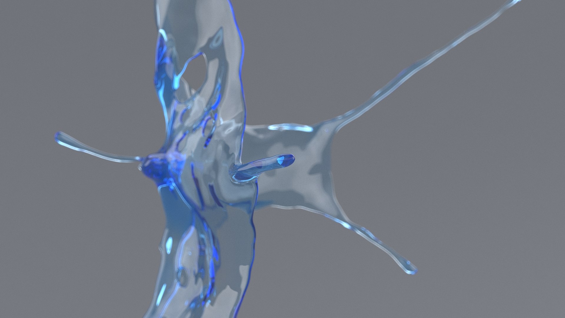 Splash Flat 08 3D Model - TurboSquid 1718113
