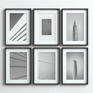 3D picture frames set