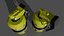 Sci-Fi Grenade Low-poly 3D model
