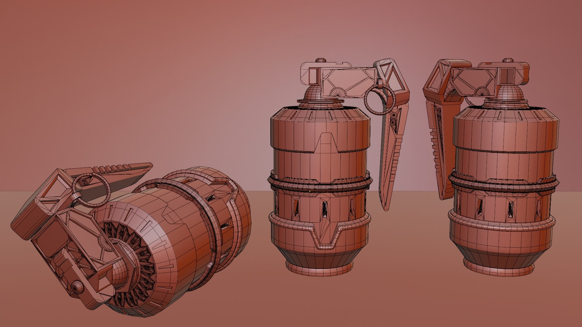 3D Sci-Fi Grenade Low-poly 3D model https://p.turbosquid.com/ts-thumb/qS/pv8dif/AQ/lg25/jpg/1657956106/1920x1080/fit_q87/4c20cfaad495d0c5f72e9a7434bda1dd5647b8cc/lg25.jpg