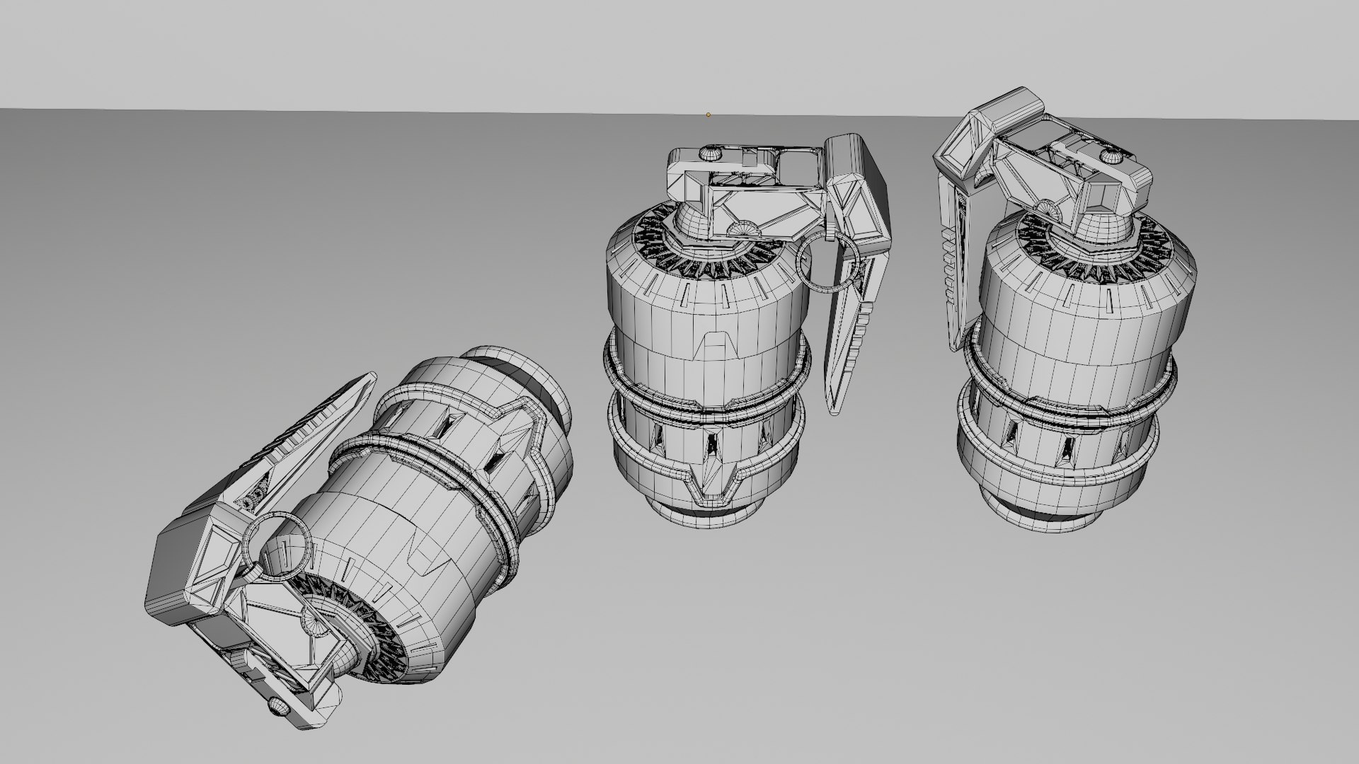 3D Sci-Fi Grenade Low-poly 3D model https://p.turbosquid.com/ts-thumb/qS/pv8dif/Cm/lg21/jpg/1657956117/1920x1080/fit_q87/23405be3d86bca60eb665c6976d41646f36c2584/lg21.jpg