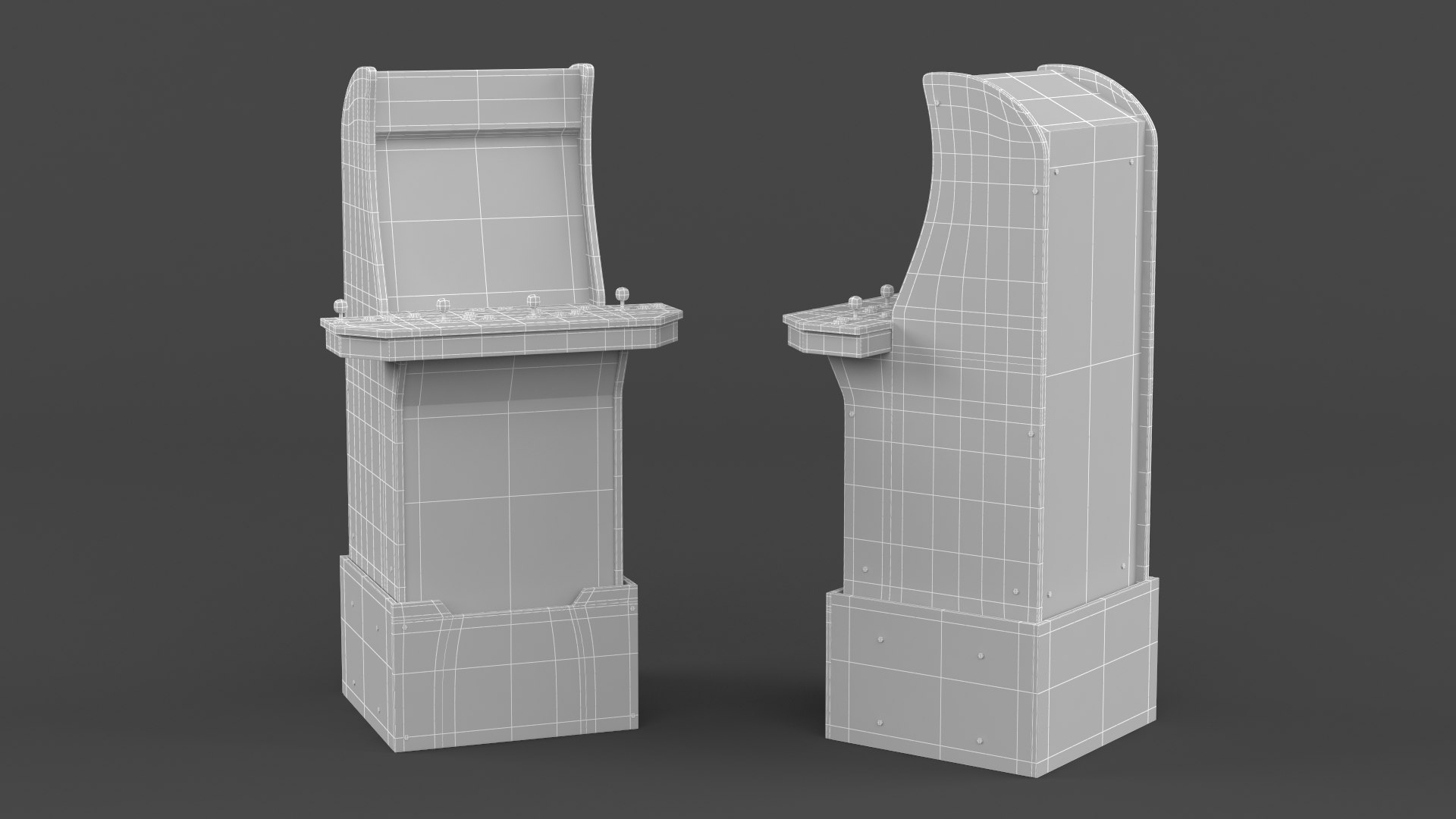 Arcade Machine Model - TurboSquid 2230776