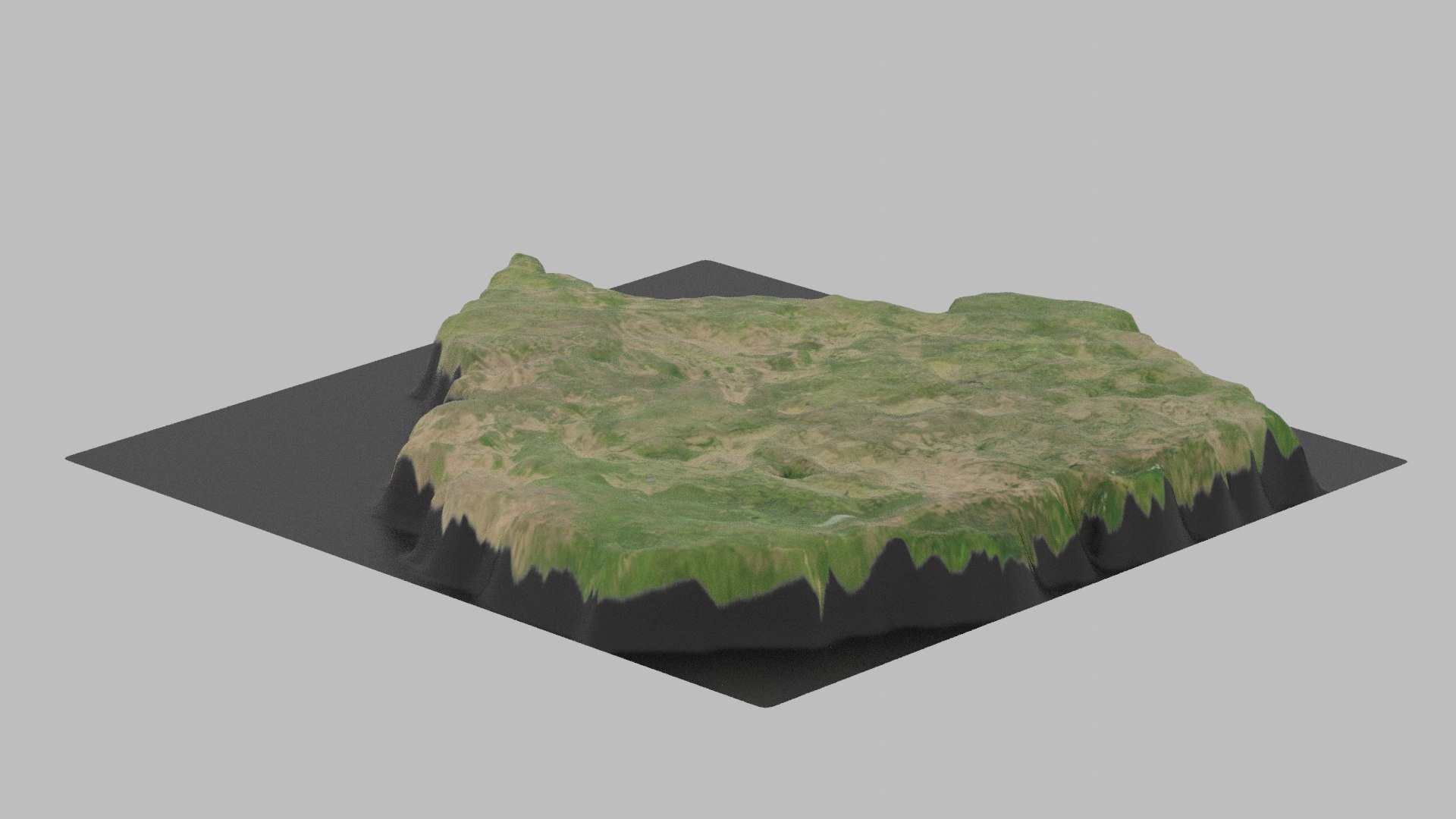 Zimbabwe Map Country Model - TurboSquid 2076412