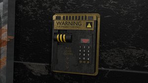 Passcode Panel with animated lever