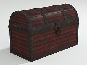 chest lock 3d max