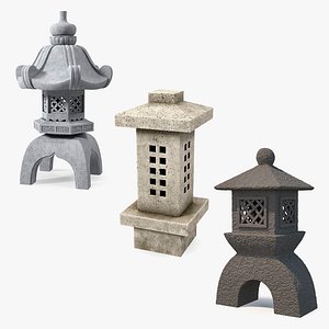 Japanese Stone Lanterns Collection
