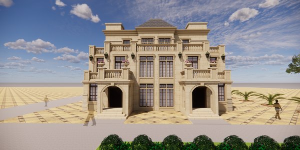 Bloxburg Mansion Luxury exterior 
