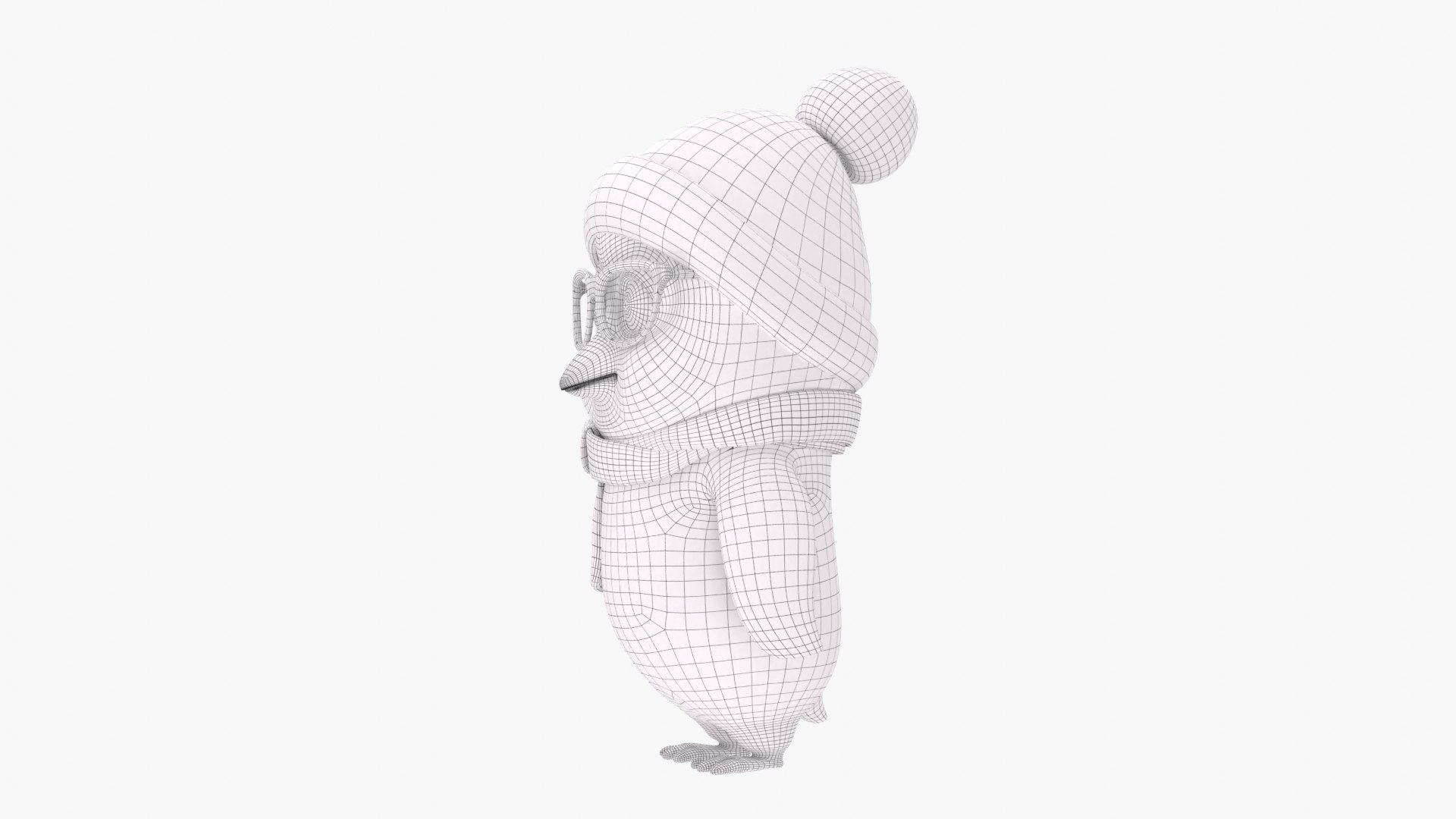 Stylized 3D Penguin with Winter Outfit 3D model https://p.turbosquid.com/ts-thumb/qT/0kzHcy/N3/wire5/png/1728473845/1920x1080/fit_q87/adf93b8c784625eadb186d3b46762f5afb2c2213/wire5.jpg