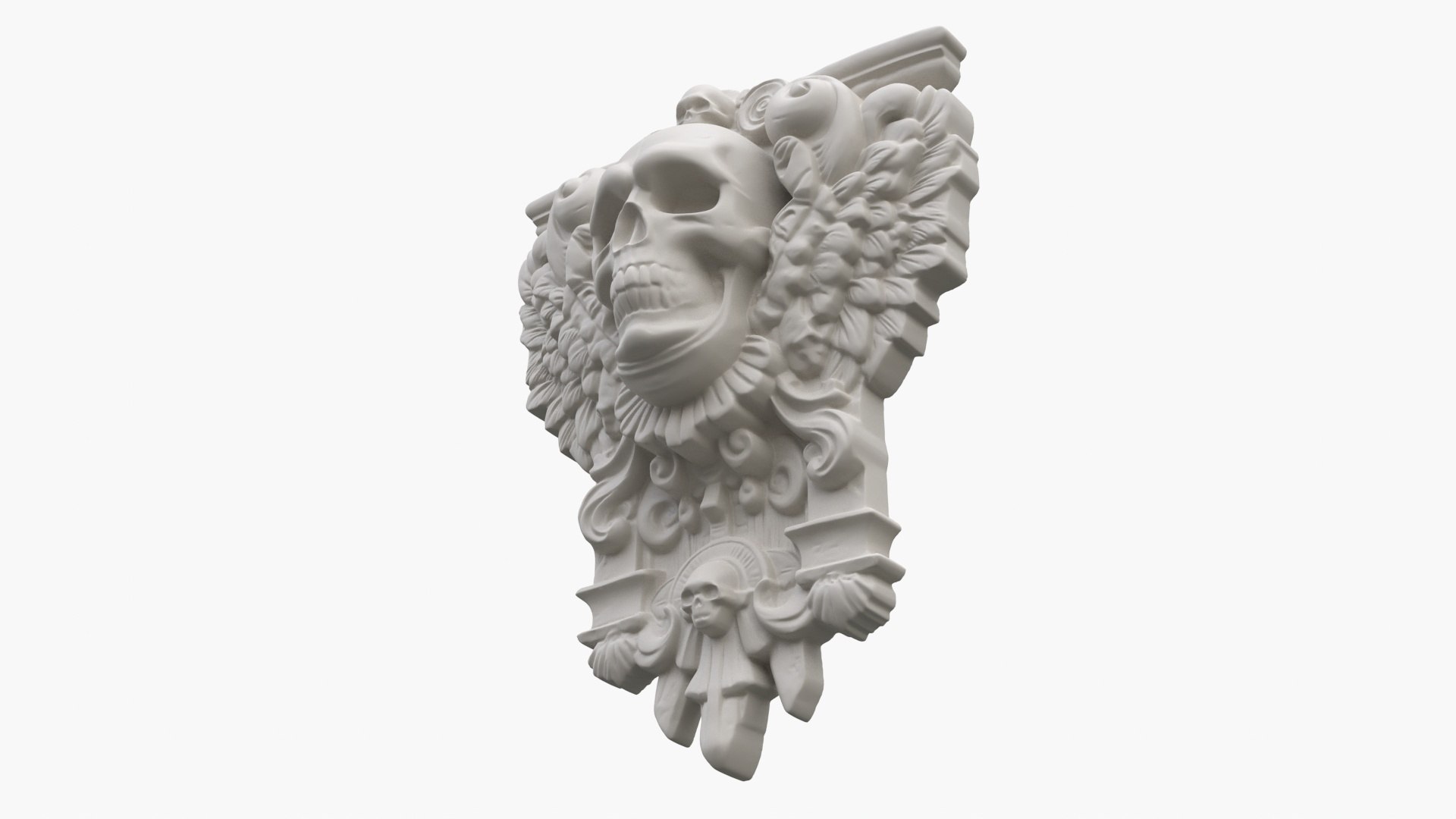 3D Baroque Skull Carving 3 https://p.turbosquid.com/ts-thumb/qT/AHmLYF/rm/baroqueskullcarving3_00006/jpg/1706610349/1920x1080/fit_q87/4313741fa617377d0c025c6ef6c93ab122834c6d/baroqueskullcarving3_00006.jpg