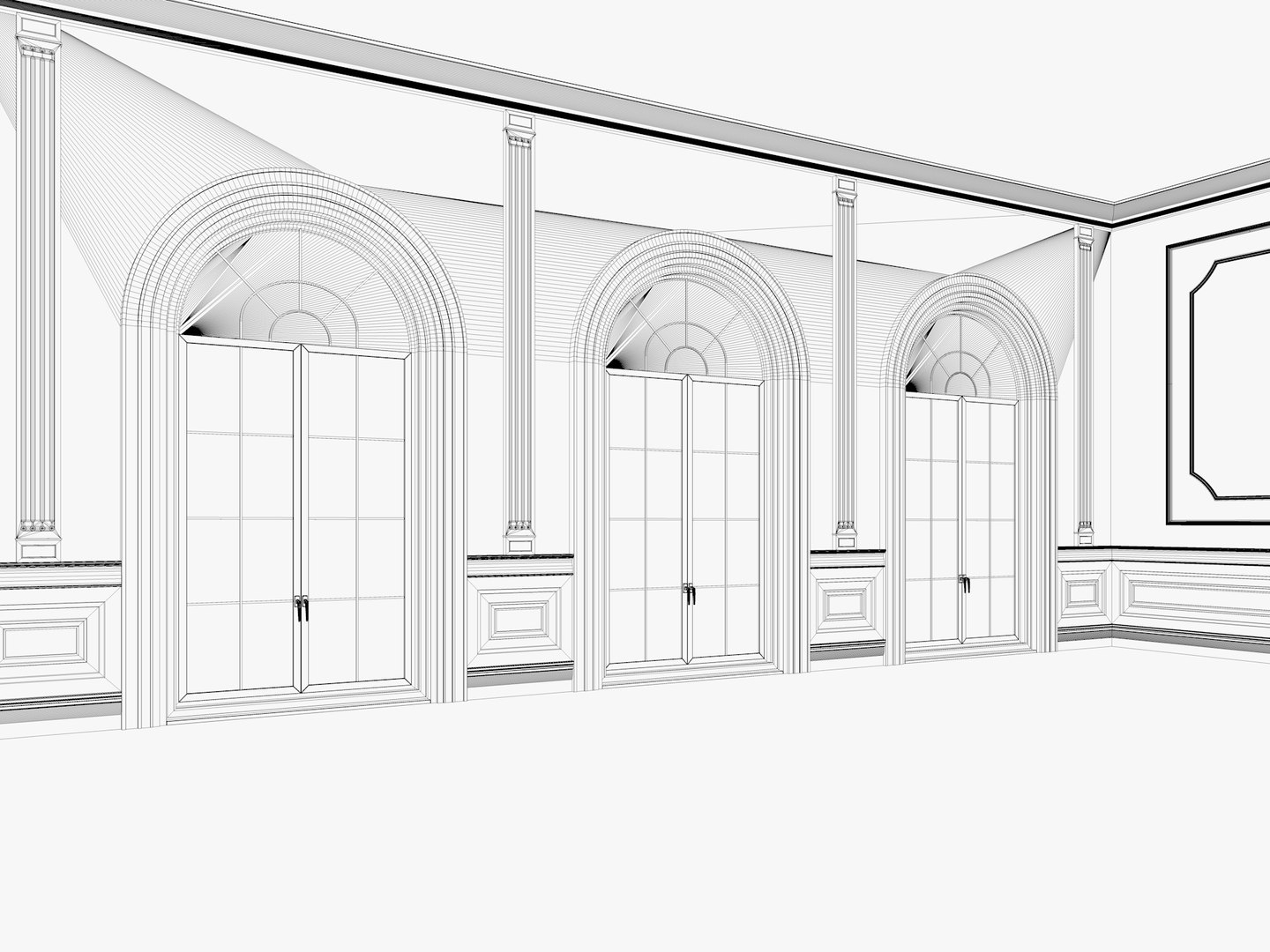 3D Loft Base Room Interior - TurboSquid 2305332