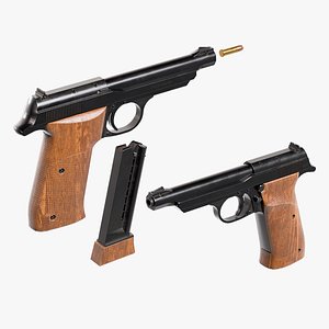 Walther Olympia Pistol 22 LR 3D model