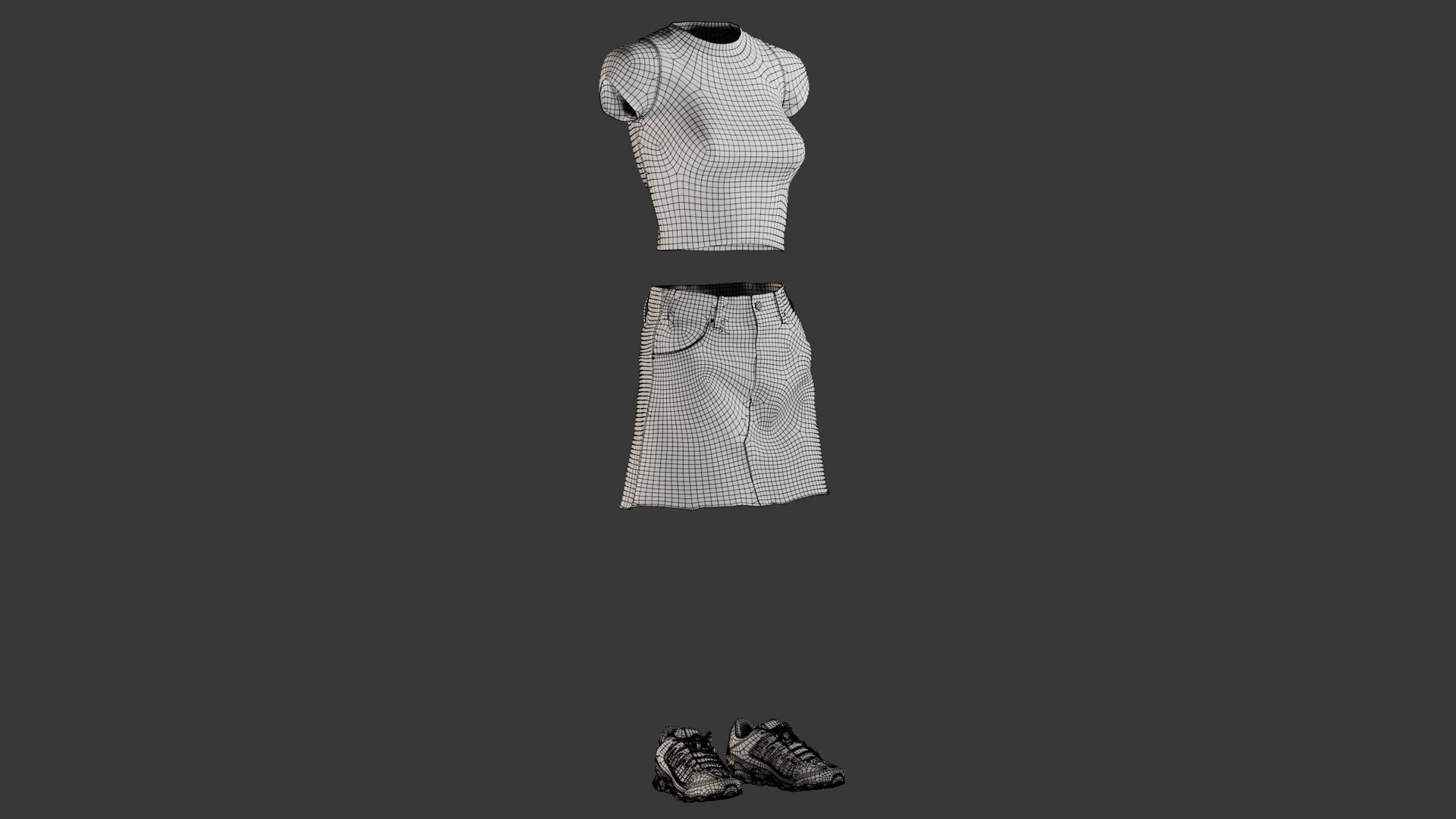 realistic skirt tshirt sneakers 3D https://p.turbosquid.com/ts-thumb/qT/Pb8E0P/3K6yGpWS/_view210049/jpg/1586805946/1920x1080/fit_q87/5eb3ebef5048d45d0269222e9bbb9e2f58ef8da7/_view210049.jpg