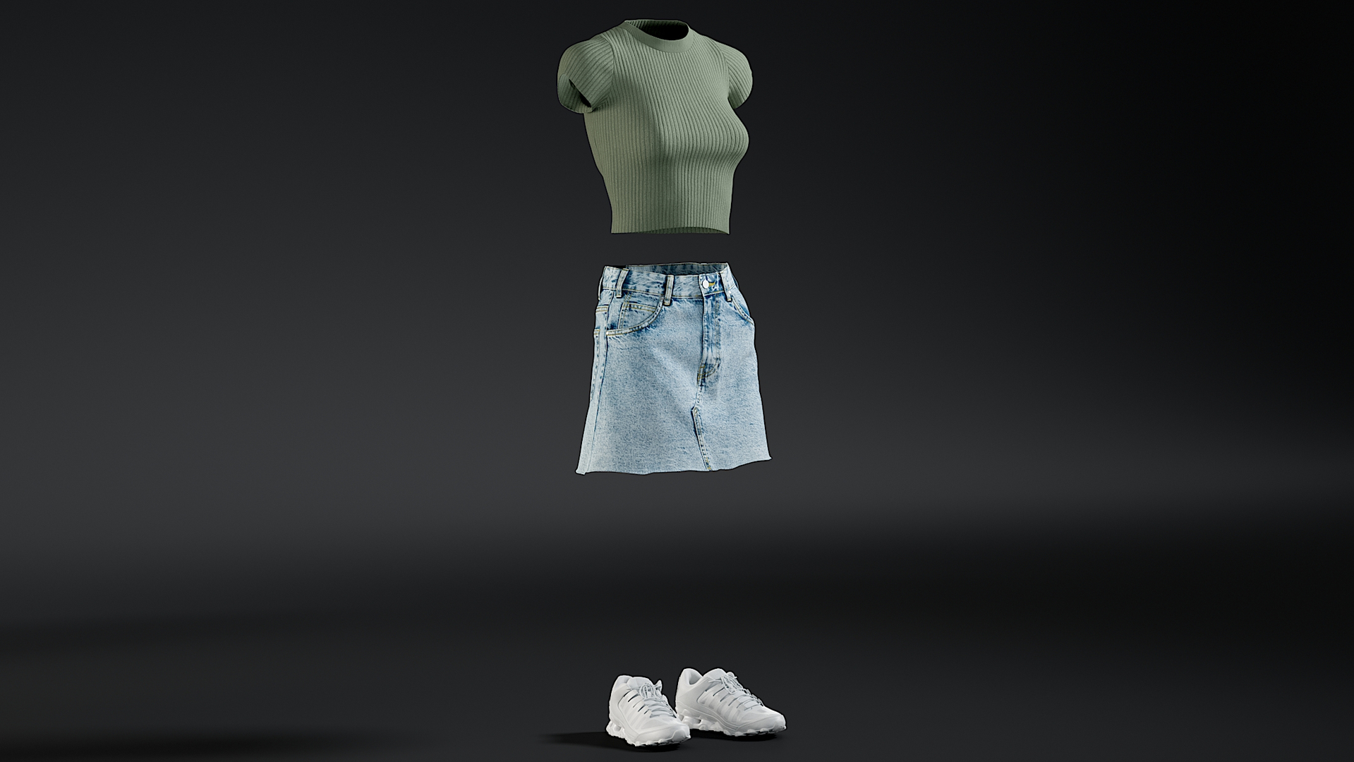 realistic skirt tshirt sneakers 3D https://p.turbosquid.com/ts-thumb/qT/Pb8E0P/IDrixB4s/0000/jpg/1586805754/1920x1080/turn_fit_q99/725fd8ec780e12970ba8282b85318922bd2a4d6b/0000-1.jpg