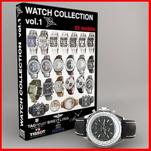 3d model watch vol 1