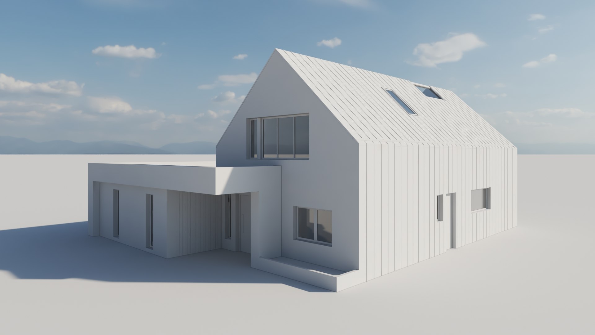 Skyview House 3D Model TurboSquid 1969298