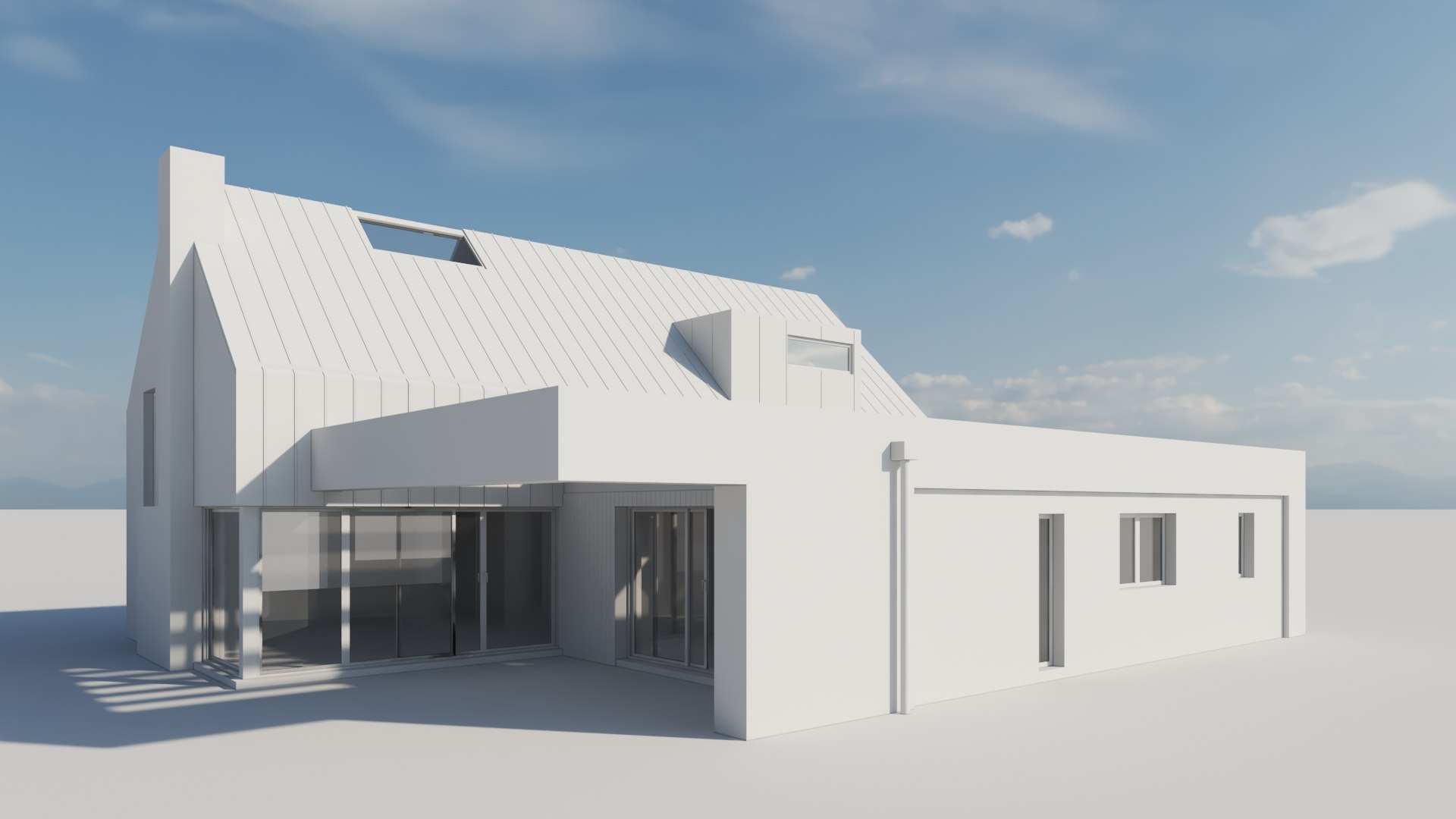 Skyview House 3D Model TurboSquid 1969298