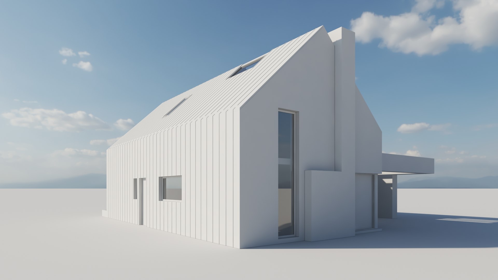 Skyview House 3D Model TurboSquid 1969298