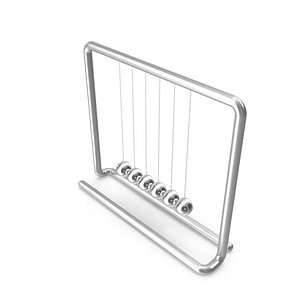 3D newton cradle