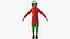Christmas Elf Male 2 3D model