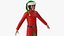 Christmas Elf Male 2 3D model