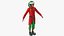 Christmas Elf Male 2 3D model
