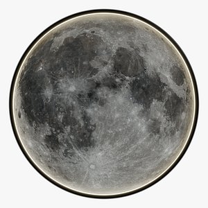 Modern Moon Wall Light
