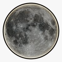Modern Moon Wall Light