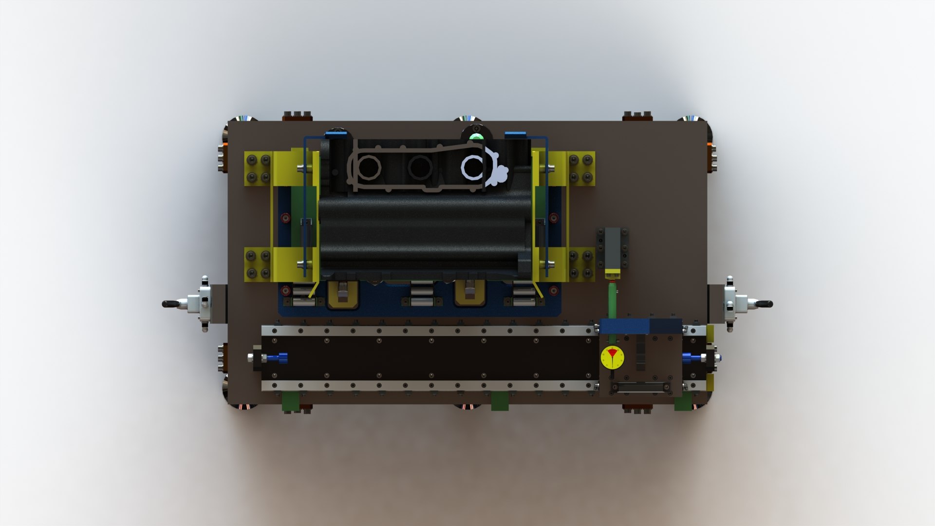 3D Position Checking Gauge For Cylinder Block Model - TurboSquid 2159622