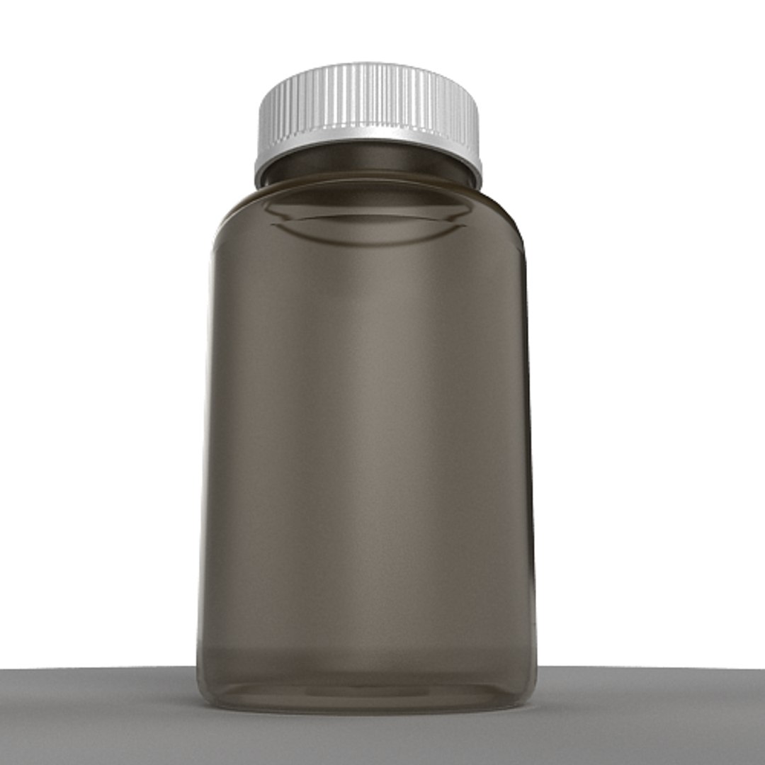 Transparent Bottle Capsules Model - TurboSquid 1290428
