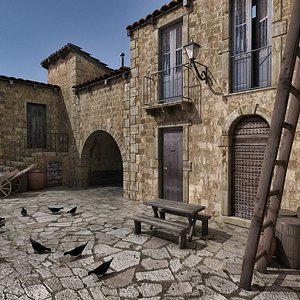 village europe houses 3ds