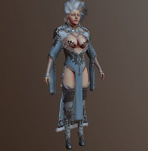 3d model witch
