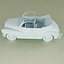 3D Morris Minor MM mk2 Cabrio model