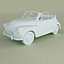 3D Morris Minor MM mk2 Cabrio model